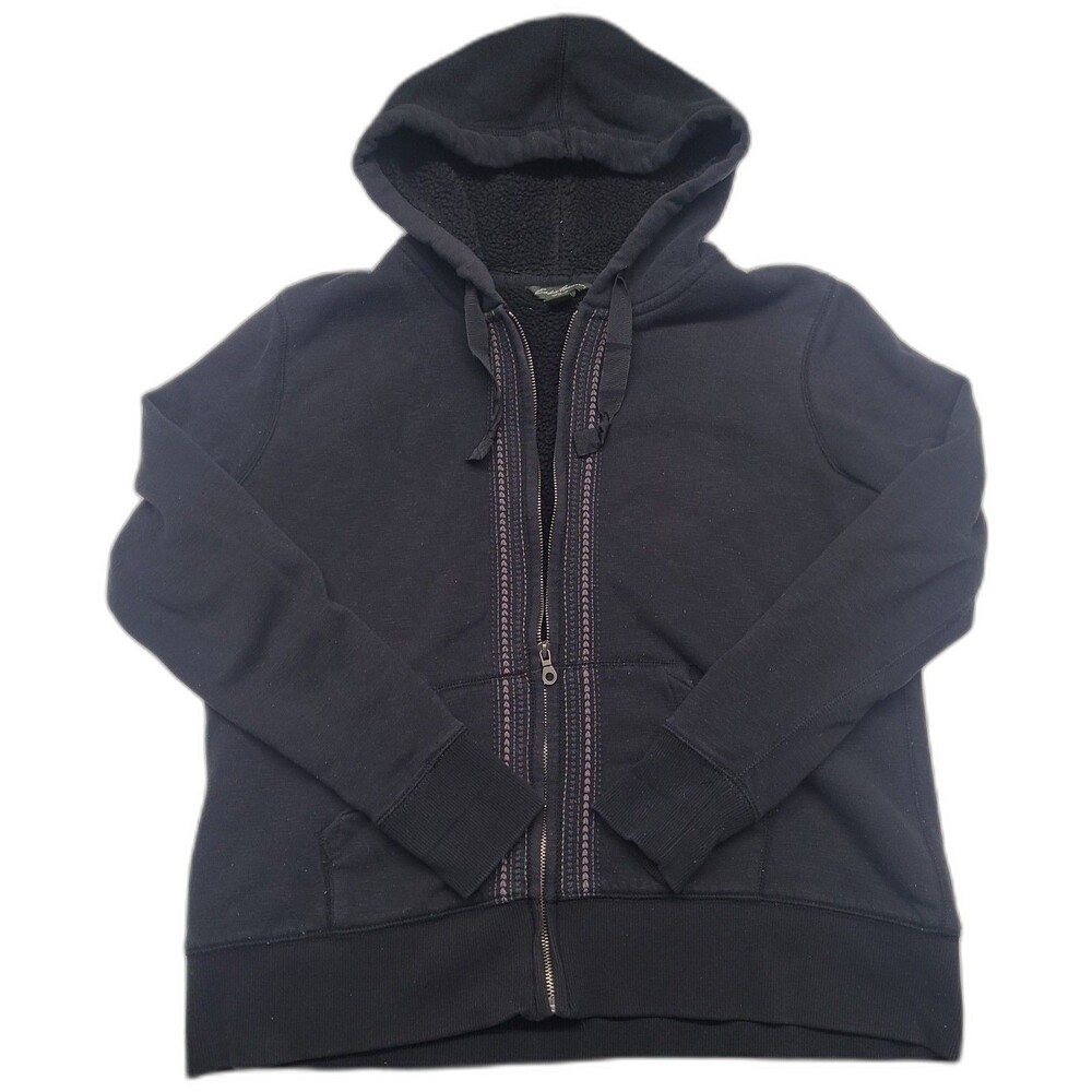 Eddie Bauer Sherpa lined Full Zip Hoodie Jacket